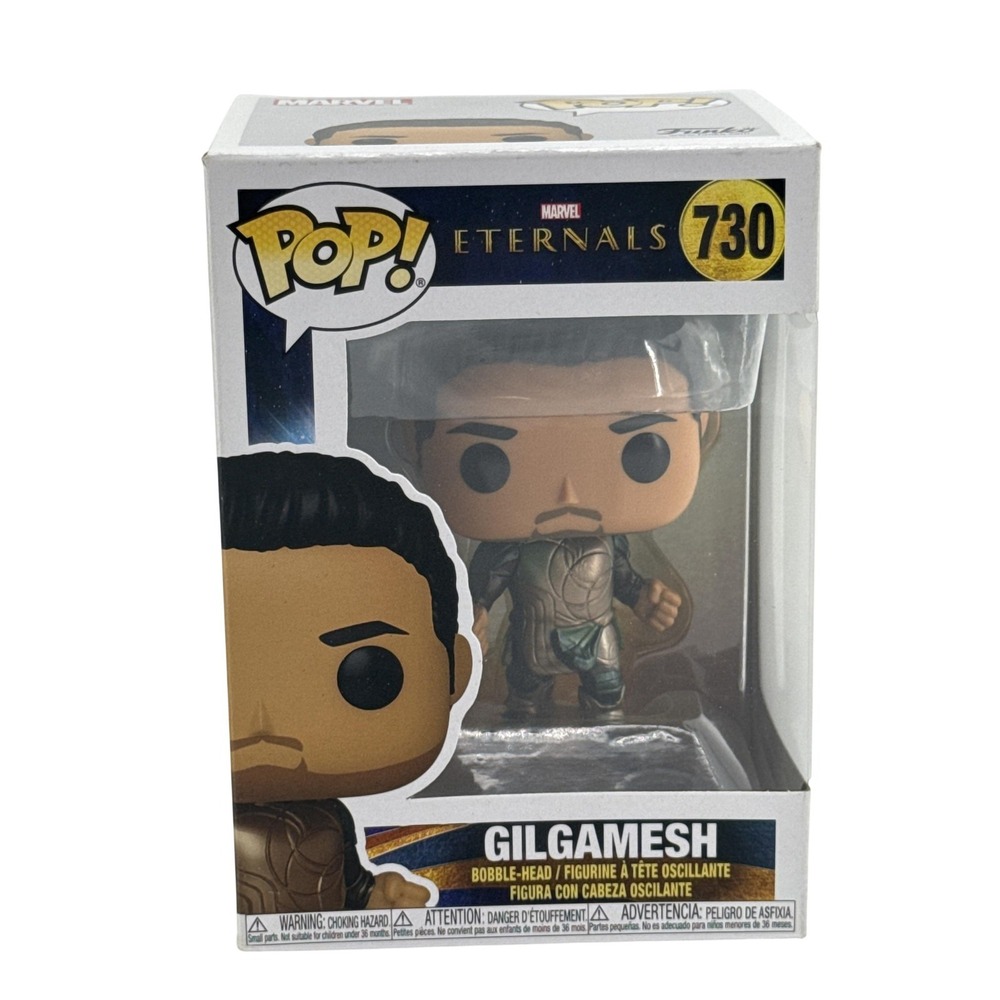 Funko Pop Marvel Eternals Gilgamesh #730 Vinyl Figure Standard Brown Common